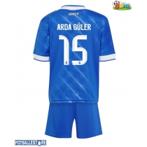 Real Madrid Arda Guler #15 Tredjedraktsett Barn 2025-26 Kortermet (+ Korte bukser)
